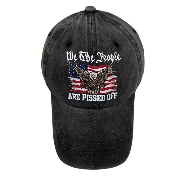 🇺🇸”We The People Are Pissed Off” Adjustable Strap Unisex Cap! - Picture 7 of 7